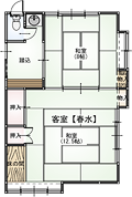 春水・間取り図