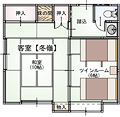 冬嶺・間取り図